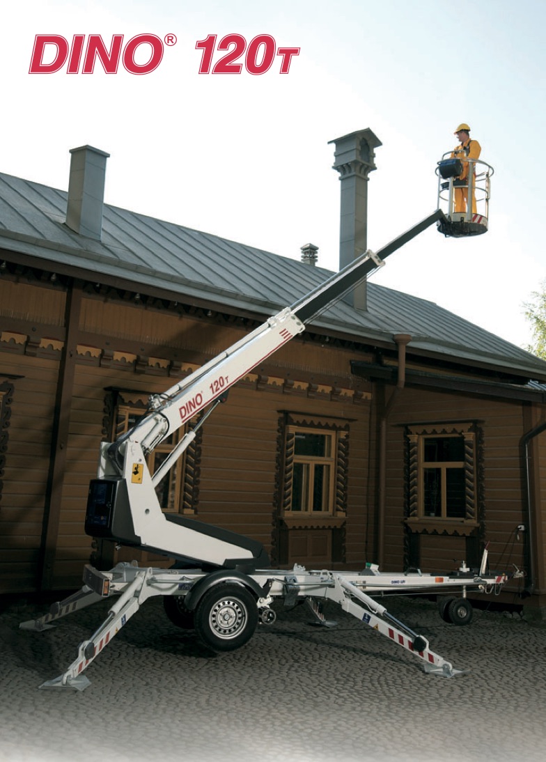 Skylift Dino 120 T uthyres