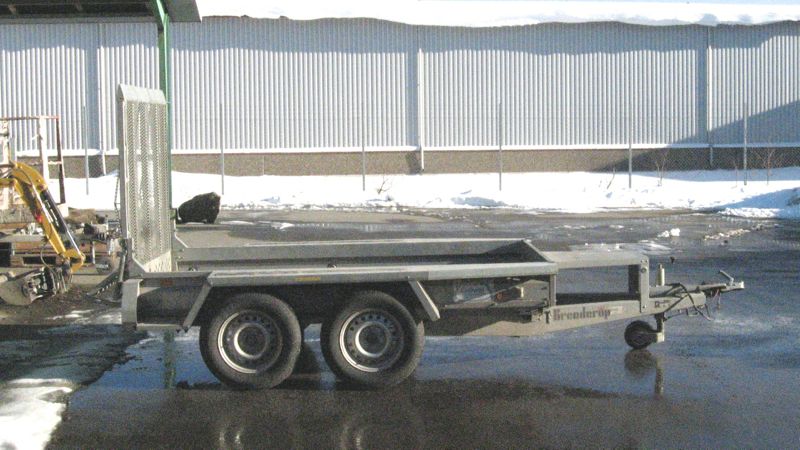 Thule maskintrailer